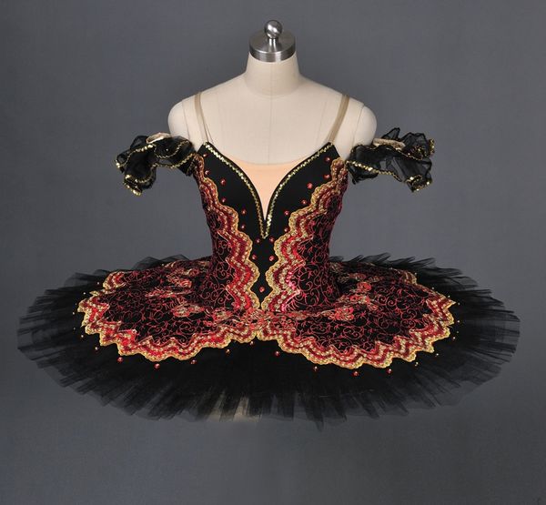 spanish black red pancake tutu paquita women professional ballet tutu stage costume platter kids la esmeralda for girls ballet competition
spanish black red pancake tutu paquita women professional ballet tutu stage costume platter kids la esmeralda for girls ballet competition