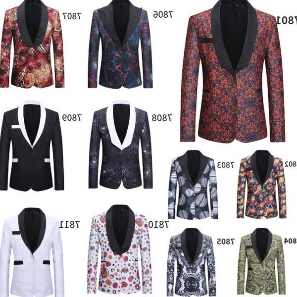 мужчины цветочный костюм blazer новый стиль мужской одежды men casual официальный костюм снаружи, White;black
мужчины цветочный костюм blazer новый стиль мужской одежды men casual официальный костюм снаружи, White;black