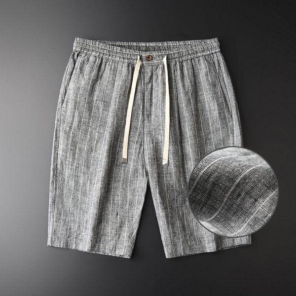 minglu 100% linen mens shorts plus size 4xl yarn dyed stripe summer short trousers men fashion ventilate men short pants, White;black
minglu 100% linen mens shorts plus size 4xl yarn dyed stripe summer short trousers men fashion ventilate men short pants, White;black