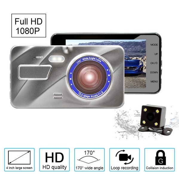 tospra dual lens driving recorder full hd 1080p front and rear lens car dvr dash cam with g-sensor rear vision
tospra dual lens driving recorder full hd 1080p front and rear lens car dvr dash cam with g-sensor rear vision