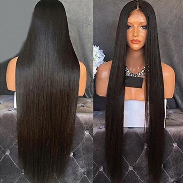 heat resistant fiber hair synthetic wig mermaid black color silk straight synthetic lace front wigs for black women
heat resistant fiber hair synthetic wig mermaid black color silk straight synthetic lace front wigs for black women