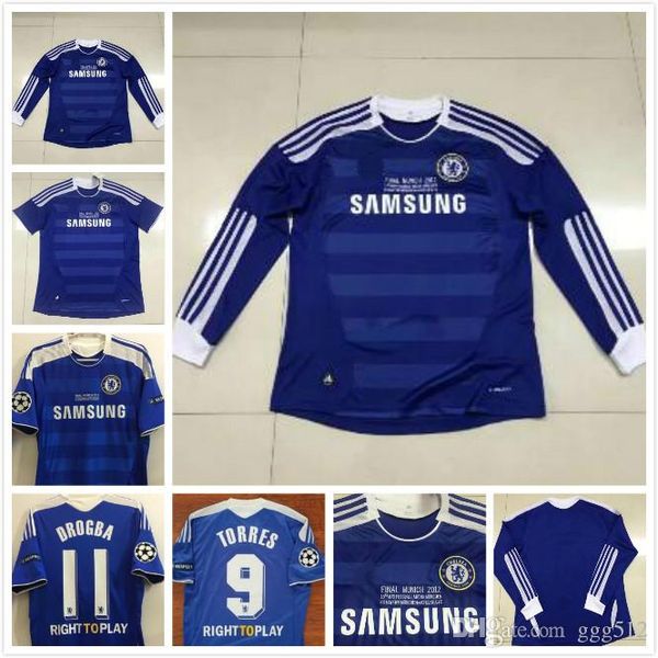 11 12 # 9 TORRES # 10 MATA # 8 LAMPARD 2011 2012 ретро старинного футбол Джерси футбола Джерси DAVID LUIZ классических махровые Camiseta DROGBA Майо
11 12 # 9 TORRES # 10 MATA # 8 LAMPARD 2011 2012 ретро старинного футбол Джерси футбола Джерси DAVID LUIZ классических махровые Camiseta DROGBA Майо