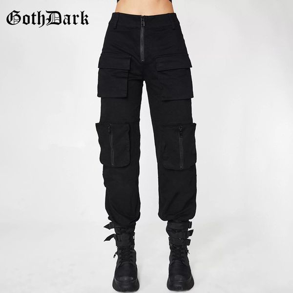 goth dark black pleated grunge gothic pants for women harajuku punk patchwork zipper pockets autumn 2019 fashion female trousers, Black;white
goth dark black pleated grunge gothic pants for women harajuku punk patchwork zipper pockets autumn 2019 fashion female trousers, Black;white