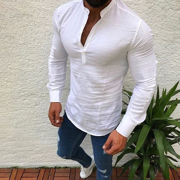 zogaa brand men t-shirt long sleeve fashion solid button up v neck shirts spring summer business casual cotton shirts tshirt, White;black
zogaa brand men t-shirt long sleeve fashion solid button up v neck shirts spring summer business casual cotton shirts tshirt, White;black