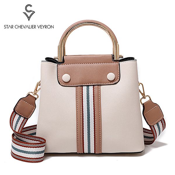 2019 new women shoulder bag metal handle simple handbags female messenger bags wide shoulder strap bucket bags totes clutch sac
2019 new women shoulder bag metal handle simple handbags female messenger bags wide shoulder strap bucket bags totes clutch sac