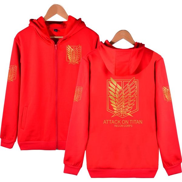 attack on titan jacket men/women zipper hoodie sweatshirt anime cosplay costumes spring fall keep warm coat harajuku five colors, Black;brown
attack on titan jacket men/women zipper hoodie sweatshirt anime cosplay costumes spring fall keep warm coat harajuku five colors, Black;brown