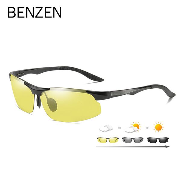 benzen pchromic polarized sunglasses men aluminum magnesium driving glasses male day night vision driver goggles 9518, White;black 
benzen pchromic polarized sunglasses men aluminum magnesium driving glasses male day night vision driver goggles 9518, White;black