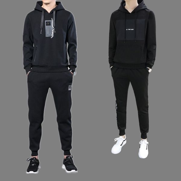 tracksuits men polyester sweatshirt sporting fleece 2019 gyms spring jacket + pants casual men's track suit sportswear t110, Gray
tracksuits men polyester sweatshirt sporting fleece 2019 gyms spring jacket + pants casual men's track suit sportswear t110, Gray