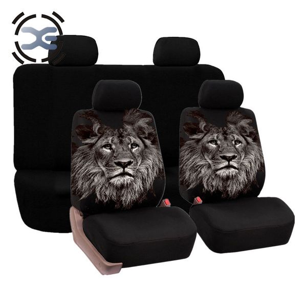 5 seats lion pattern printing car seat cover compatible universal fit most car protector automobiles interior accessories t202
5 seats lion pattern printing car seat cover compatible universal fit most car protector automobiles interior accessories t202