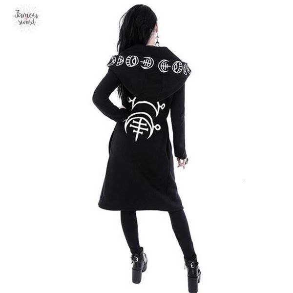 2019 spring готические пальто повседневный прохладный chic black plus размер женщины толстовки сыпучие hooded печать plain женский punk толс
2019 spring готические пальто повседневный прохладный chic black plus размер женщины толстовки сыпучие hooded печать plain женский punk толс