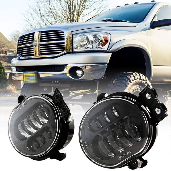new version led fog lights passing lights for dodge 1500 2500/3500 2002 2003 2004 2006 2007 2008 2009 durango 2004-2006 
new version led fog lights passing lights for dodge 1500 2500/3500 2002 2003 2004 2006 2007 2008 2009 durango 2004-2006