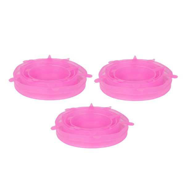 18 x elastic silicone lids adjustable kitchen can lids for different sizes and container shapes
18 x elastic silicone lids adjustable kitchen can lids for different sizes and container shapes