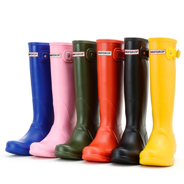 women's rainboots fashion knee-high boots, british style waterproof boots, rubber rain boots, water shoes rain boots, Black;red
women's rainboots fashion knee-high boots, british style waterproof boots, rubber rain boots, water shoes rain boots, Black;red