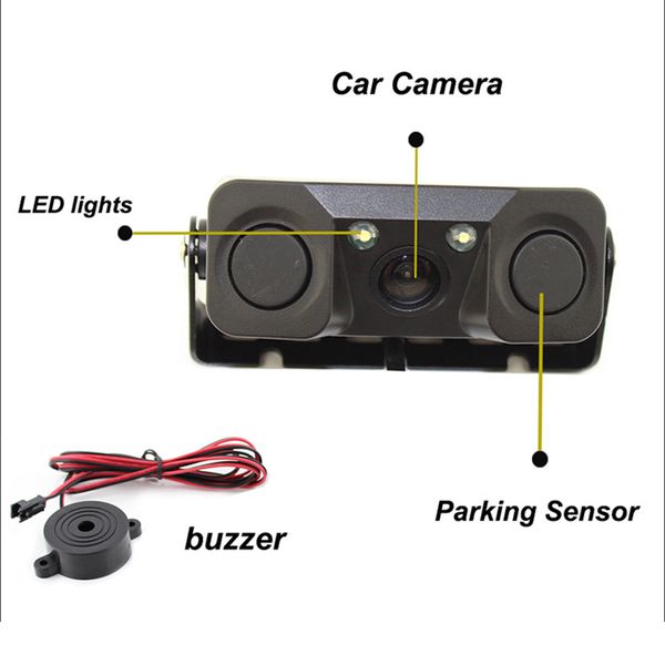 wholesale 3 in 1 car parking reversing radar sensor rear view backup 170 degree camera universal v6
wholesale 3 in 1 car parking reversing radar sensor rear view backup 170 degree camera universal v6