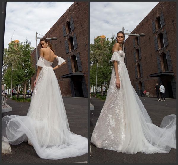 2019 new solomerav beach wedding dresses sweetheart lace wedding bridal gowns plus size a line backless boho robe de mariée, White
2019 new solomerav beach wedding dresses sweetheart lace wedding bridal gowns plus size a line backless boho robe de mariée, White