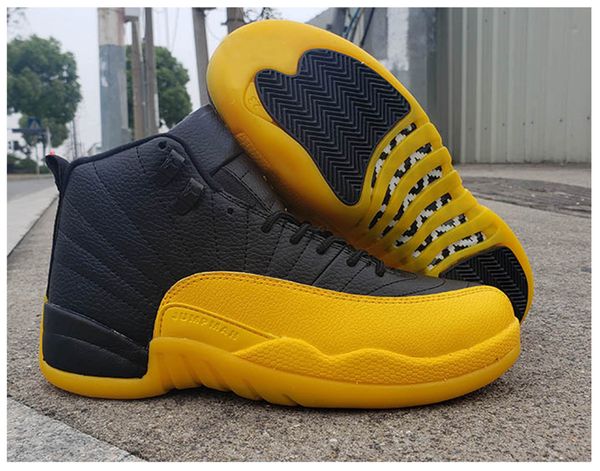 12 university gold black jumpman men basketball shoes 12s pe away mens sports designer sneakers 130690-070 size 7~13
12 university gold black jumpman men basketball shoes 12s pe away mens sports designer sneakers 130690-070 size 7~13