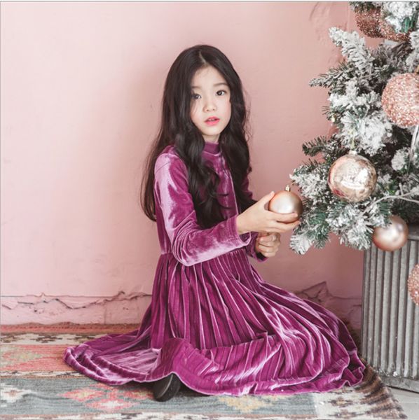 christmas dress girls winter velvet thickened pleated dress fashion casual kids long sleeve dresses clothes for teenage girls, Red;yellow
christmas dress girls winter velvet thickened pleated dress fashion casual kids long sleeve dresses clothes for teenage girls, Red;yellow