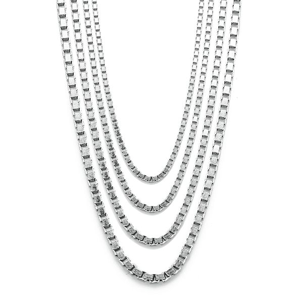 louleur 925 sterling silver box chain necklace silver 0.6/0.8/1/1.5mm 45-50cm necklace for women 925 jewelry charms
louleur 925 sterling silver box chain necklace silver 0.6/0.8/1/1.5mm 45-50cm necklace for women 925 jewelry charms