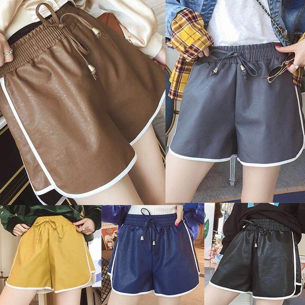 женщины короткие штаны мягкие comfy средние взлет свободные повседневные шорты pu кожаные штаны, White;black
женщины короткие штаны мягкие comfy средние взлет свободные повседневные шорты pu кожаные штаны, White;black