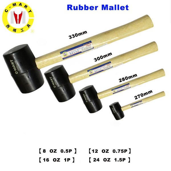 c-mart tool rubber mallet practial wooden installation hammer mallet for bike bicycle handle hand tools repairing tools
c-mart tool rubber mallet practial wooden installation hammer mallet for bike bicycle handle hand tools repairing tools