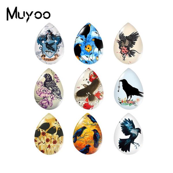 2019 new raven in the flowers tear drop glass dome cabochon black bird art cabochons p handmade jewelry, Crystal
2019 new raven in the flowers tear drop glass dome cabochon black bird art cabochons p handmade jewelry, Crystal