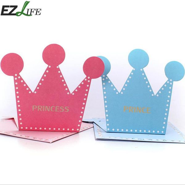 ezlife 10pcs crown greeting card cartoon children's day prince princess envelope card diy birthday party invitation skp6955
ezlife 10pcs crown greeting card cartoon children's day prince princess envelope card diy birthday party invitation skp6955