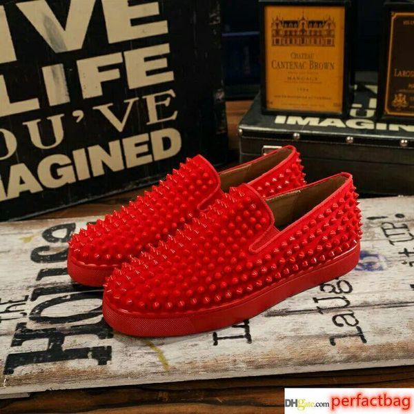 2019 new designer sneakers red bottom low cut spikes flats shoes for men women leather sneakers casual shoes with dust bag 36-45 lll
2019 new designer sneakers red bottom low cut spikes flats shoes for men women leather sneakers casual shoes with dust bag 36-45 lll
