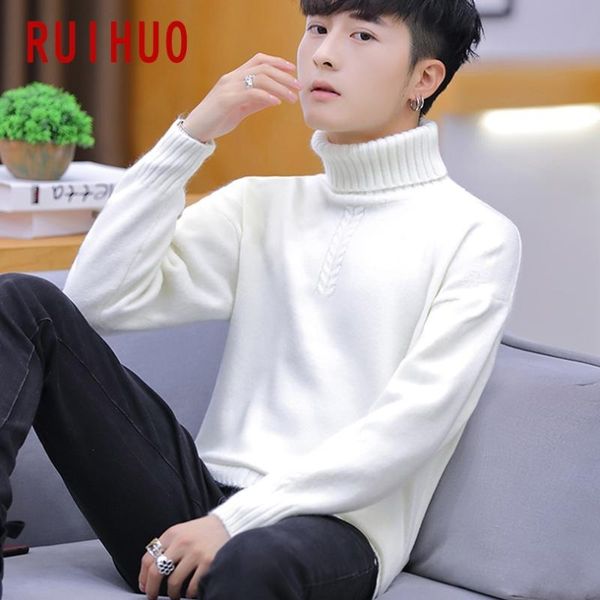 ruihuo 2020 новая весна твердая теплый свитер мужчин повседневный slim fit свитер мужской водолазка вязаные пуловер мужчины -3xl, White;black
ruihuo 2020 новая весна твердая теплый свитер мужчин повседневный slim fit свитер мужской водолазка вязаные пуловер мужчины -3xl, White;black