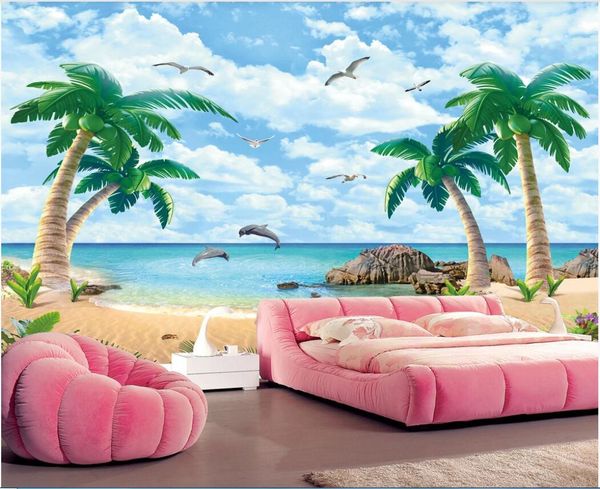 3d wallpaper custom p murals coconut tree seascape natural scenery background wall decor wall art pictures
3d wallpaper custom p murals coconut tree seascape natural scenery background wall decor wall art pictures