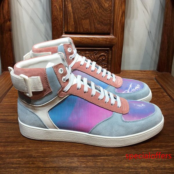 new arrival mens high luxury casual rivoli sneaker designer fashion printed white prism rainbow sneakers flat reflective shoes boots l57, Black
new arrival mens high luxury casual rivoli sneaker designer fashion printed white prism rainbow sneakers flat reflective shoes boots l57, Black