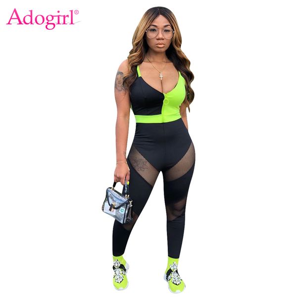 adogirl женщины sexy комбинезон sheer sheer сетка цвет лоскутных бретельки ромперы tracksuit повседневные спортивные комбинезоны, Black;white
adogirl женщины sexy комбинезон sheer sheer сетка цвет лоскутных бретельки ромперы tracksuit повседневные спортивные комбинезоны, Black;white