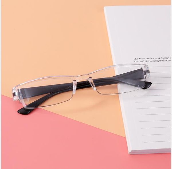 presbyopic glasses pc frameless presbyopic glasses for middle-aged and elderly people, White;black
presbyopic glasses pc frameless presbyopic glasses for middle-aged and elderly people, White;black