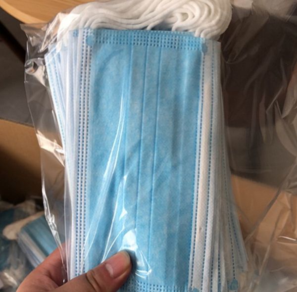 50 pcs 3 layer disposable protective face mouth mask disposable masks civilian antibacterial 3-layer protective masks in stock
50 pcs 3 layer disposable protective face mouth mask disposable masks civilian antibacterial 3-layer protective masks in stock