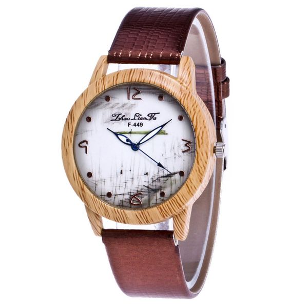 new trendy quartz watch female crocodile pattern leather strap round dial quartz watches exquisite workmanship, Slivery;brown
new trendy quartz watch female crocodile pattern leather strap round dial quartz watches exquisite workmanship, Slivery;brown