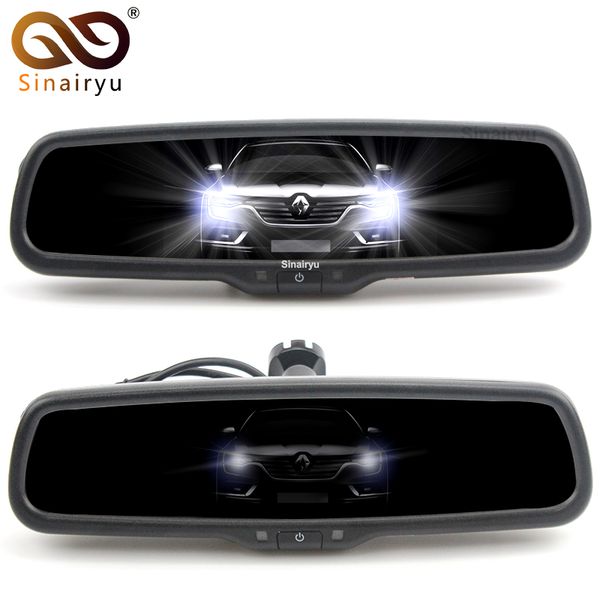 sinairyu car electronic auto dimming interior mirror with original bracket for vw toyota kia honda ford opel
sinairyu car electronic auto dimming interior mirror with original bracket for vw toyota kia honda ford opel
