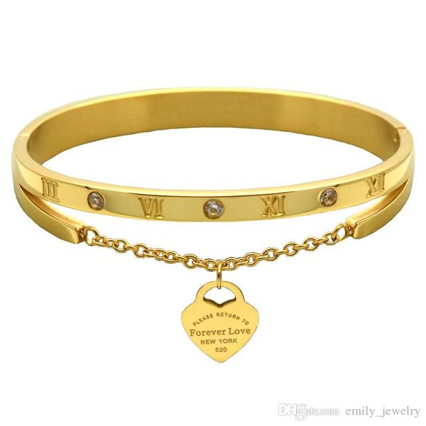 jewelry brand pulseira stainless steel h bracelet & bangle gold color heart love tag forever love bracelet jewelry for women jewelry
jewelry brand pulseira stainless steel h bracelet & bangle gold color heart love tag forever love bracelet jewelry for women jewelry
