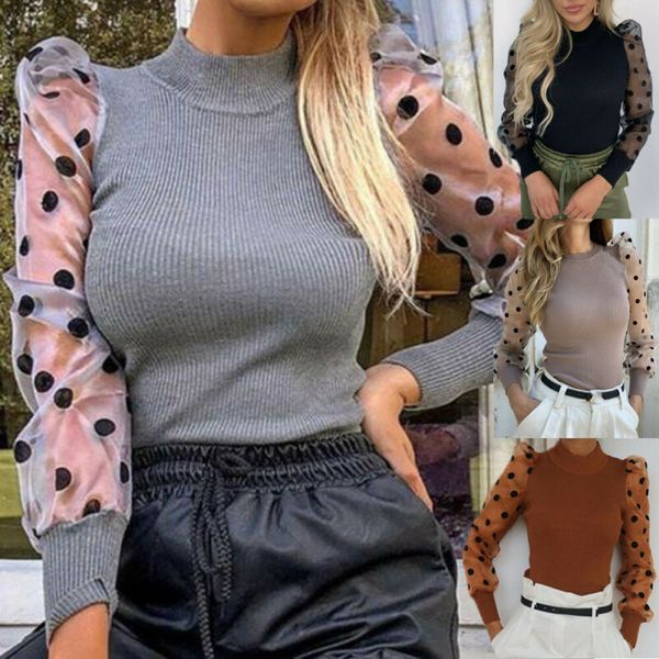 womens sweaters 2020 winter autumn winter women long sleeve polka dot pullover basic sweater, White;black
womens sweaters 2020 winter autumn winter women long sleeve polka dot pullover basic sweater, White;black