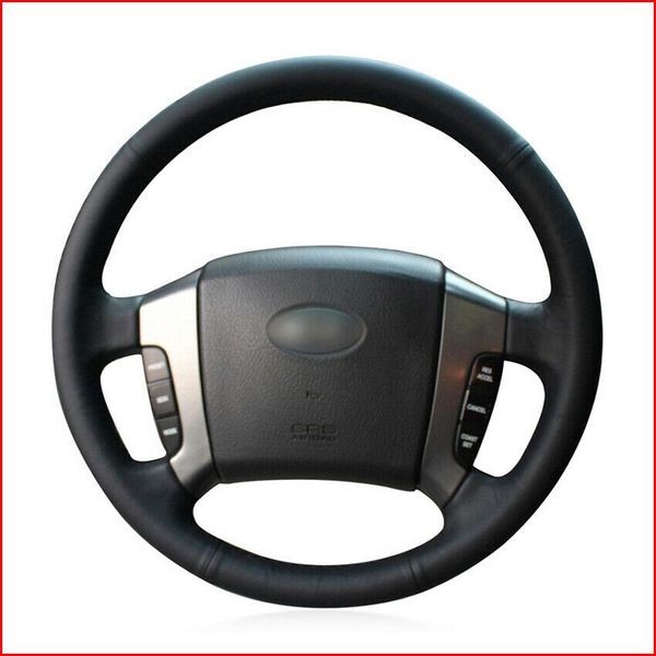 custom made diy anti slip diy black leather car steering wheel cover for kia sorento 2003-2006
custom made diy anti slip diy black leather car steering wheel cover for kia sorento 2003-2006