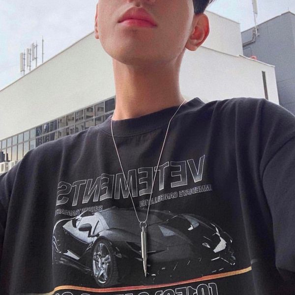 Последние 19ss Vetements АВТОМОБИЛЬ Печати Мода Футболка Лето Дышащий Тройник Случайны
Последние 19ss Vetements АВТОМОБИЛЬ Печати Мода Футболка Лето Дышащий Тройник Случайны