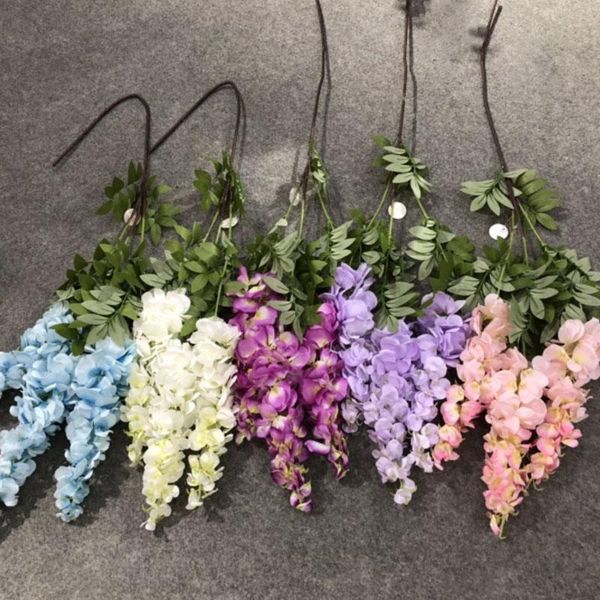 wholesale 5 colors 110cm silk artificial flower wisteria flower vine wedding entrance decoration outdoor garden flower
wholesale 5 colors 110cm silk artificial flower wisteria flower vine wedding entrance decoration outdoor garden flower