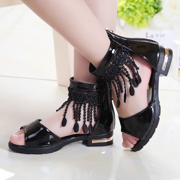 new arrival girl's sandals summer children sandals toddler kids shoes princess's casual beach shoes big kids footwear, Black;red
new arrival girl's sandals summer children sandals toddler kids shoes princess's casual beach shoes big kids footwear, Black;red