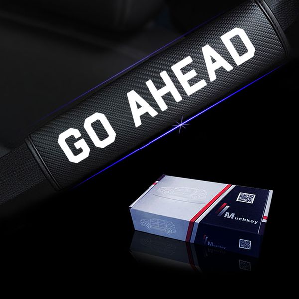 muchkey 2pcs авто светоотражающей безопасность ремень безопасности плечо защита cinto ремни перетяжка автомобиль soft безопасность запчасть