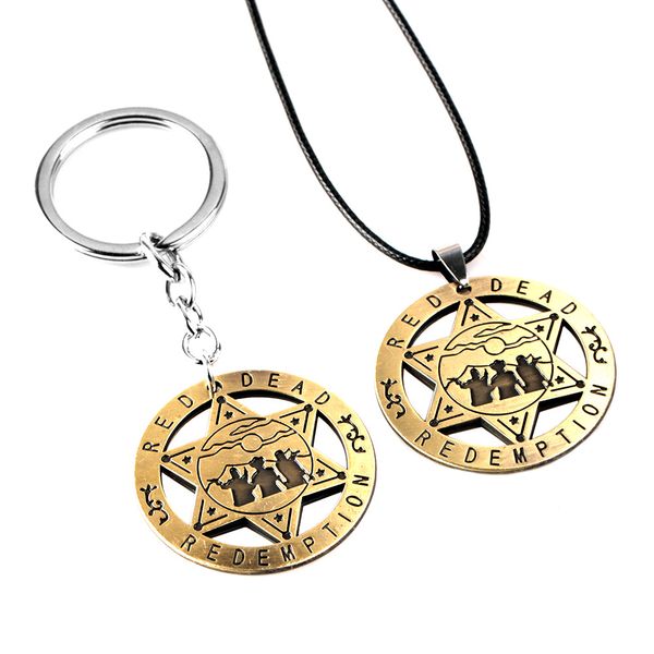 game red dead redemption 2 keychain necklace metal keyring chain pendant for men car women bag jewelry keyring holder, Silver
game red dead redemption 2 keychain necklace metal keyring chain pendant for men car women bag jewelry keyring holder, Silver