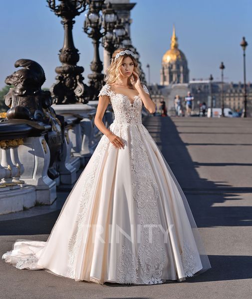charming ivory tulle scoop applique beads a-line wedding dresses bridal pageant dresses wedding attire dresses custom size 2-18 kf1226302, White
charming ivory tulle scoop applique beads a-line wedding dresses bridal pageant dresses wedding attire dresses custom size 2-18 kf1226302, White