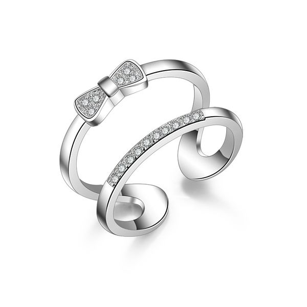 new arrival 925 sterling silver fashion bowknot crystal women wedding gift ladies`finger rings jewelry open party ring no fade
new arrival 925 sterling silver fashion bowknot crystal women wedding gift ladies`finger rings jewelry open party ring no fade