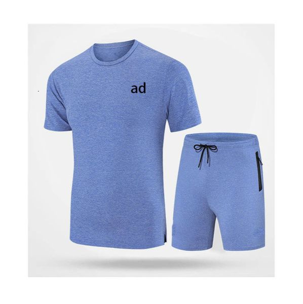 men's clothing 2 piece set summer round neck trendy t-shirt gym running tracksuits group trendy quick-drying sweatsuits, Gray
men's clothing 2 piece set summer round neck trendy t-shirt gym running tracksuits group trendy quick-drying sweatsuits, Gray
