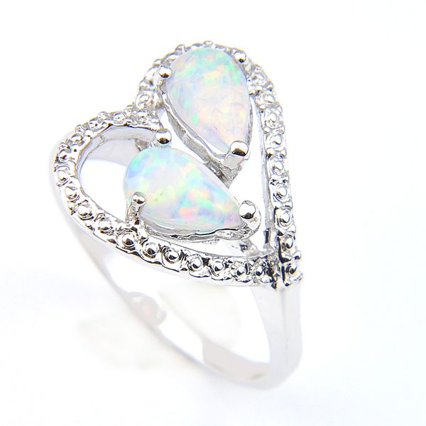 2019 new heart-shaped vintage rings 5 pcs/lot unique fire white opal gemstone silver mother's gift ring jewelry australia russia rings, Golden;silver
2019 new heart-shaped vintage rings 5 pcs/lot unique fire white opal gemstone silver mother's gift ring jewelry australia russia rings, Golden;silver
