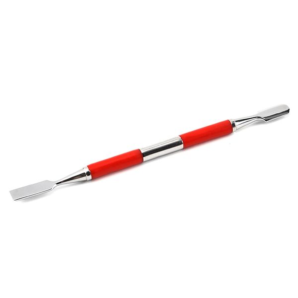 dual-ended stainless steel nail art cuticle pusher remover finger toe dead skin tips manicure pedicure care tools
dual-ended stainless steel nail art cuticle pusher remover finger toe dead skin tips manicure pedicure care tools