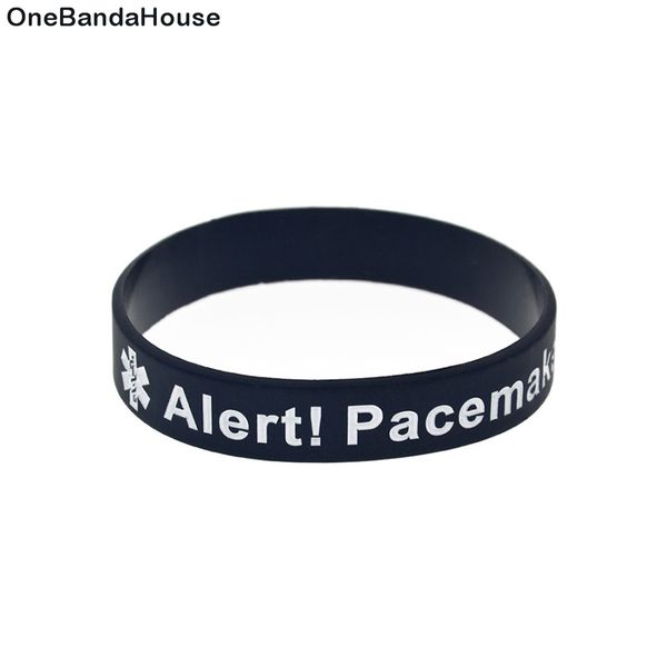 onebandahouse 1pc alert pacemaker fitted silicone wristband medical bracelet, Golden;silver
onebandahouse 1pc alert pacemaker fitted silicone wristband medical bracelet, Golden;silver