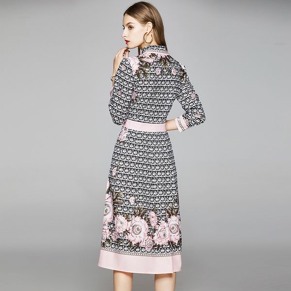 autumn summer spring button runway floral a-line collar women long vintage casual sleeve dress front party print midi beach luxury ladi qhju, Black
autumn summer spring button runway floral a-line collar women long vintage casual sleeve dress front party print midi beach luxury ladi qhju, Black